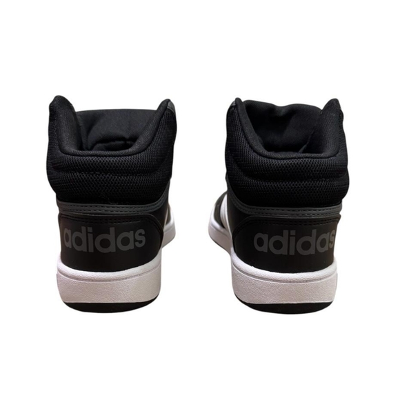 ADIDAS Hoops Mid 3.0 K, GW0402, Unisex, Size US 4, Color Black, Without Box - Picture 3 of 4
